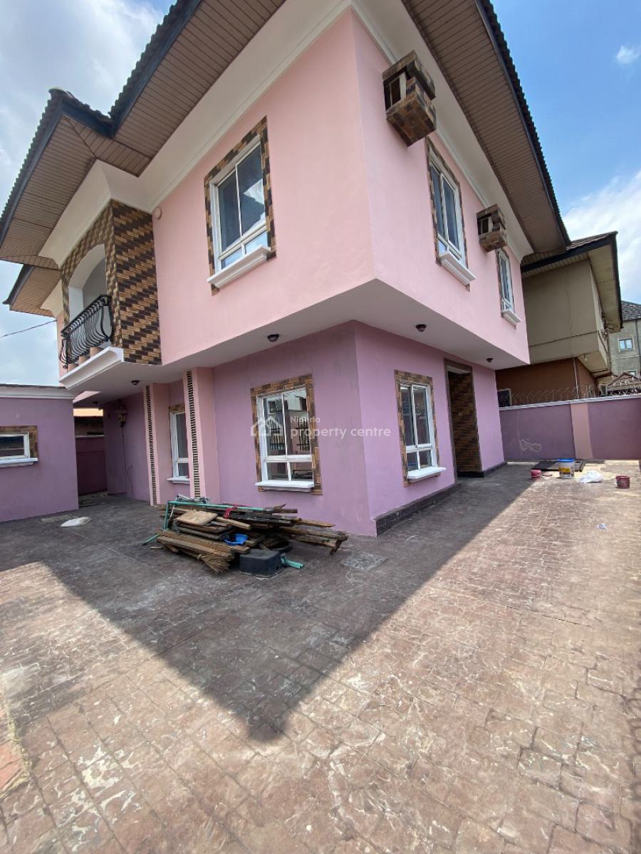 Renovated 4 Bedroom Detached Duplex with Gatehouse, Ijesha, Surulere, Lagos, Detached Duplex for Rent
