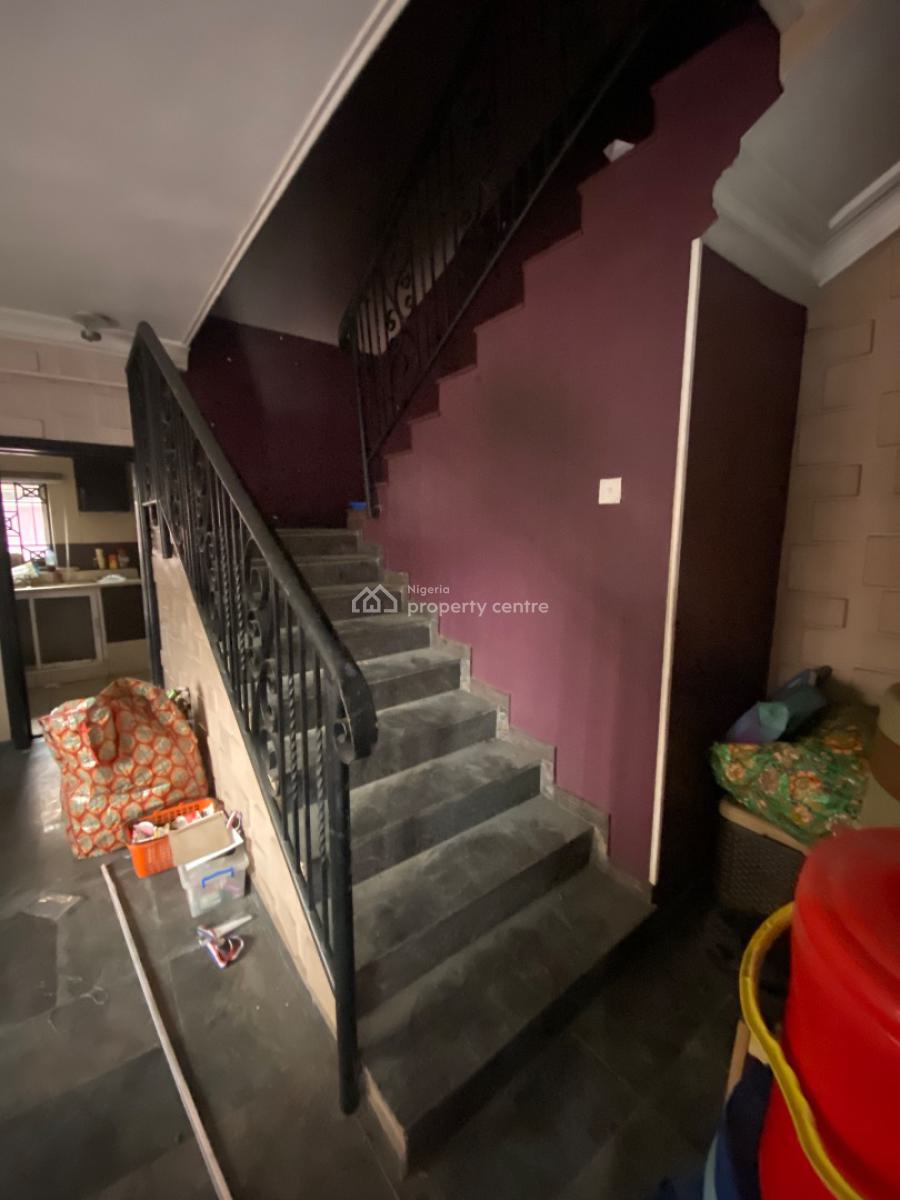 Renovated 4 Bedroom Detached Duplex with Gatehouse, Ijesha, Surulere, Lagos, Detached Duplex for Rent