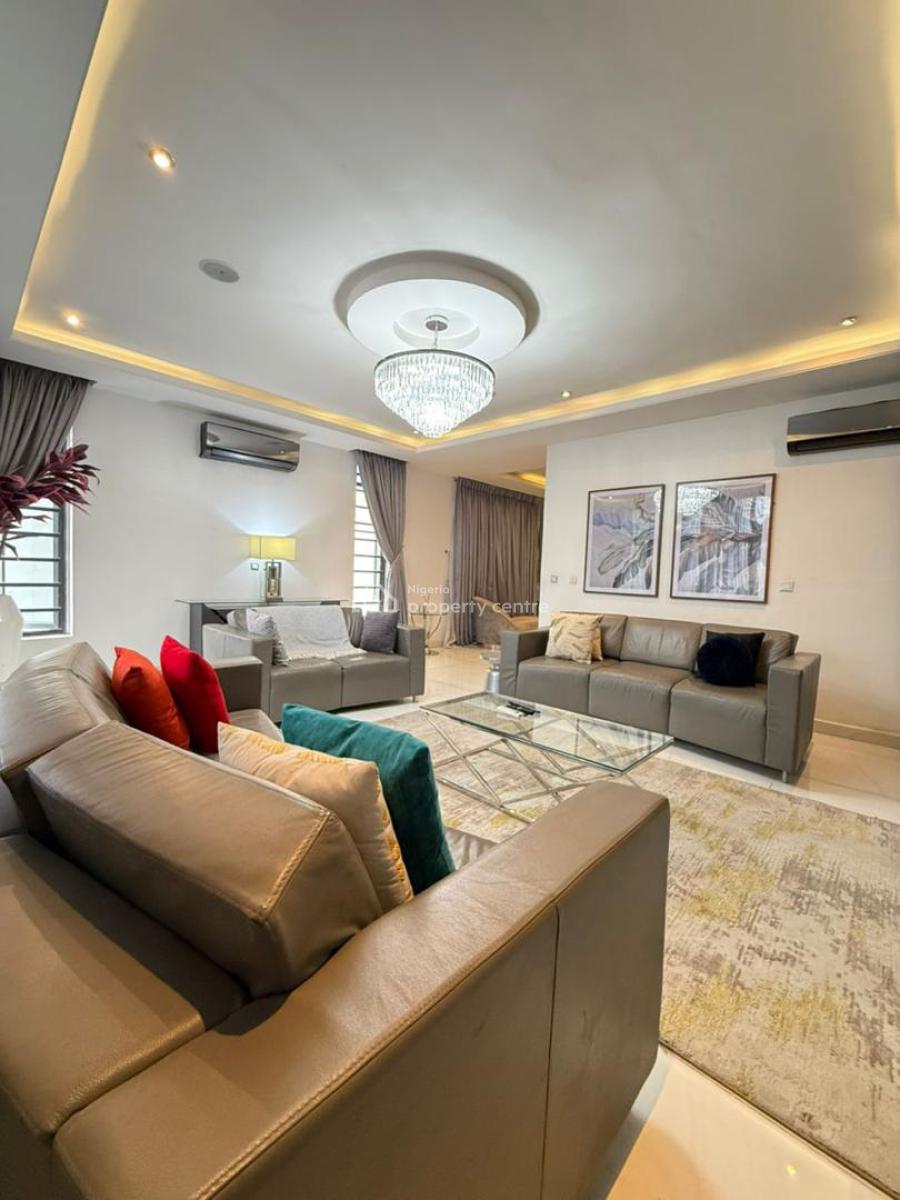 Fully Furnished and Serviced 4 Bedrm Detached Dupl for Fastest Finger, Ikoyi, Lagos, Detached Duplex for Rent