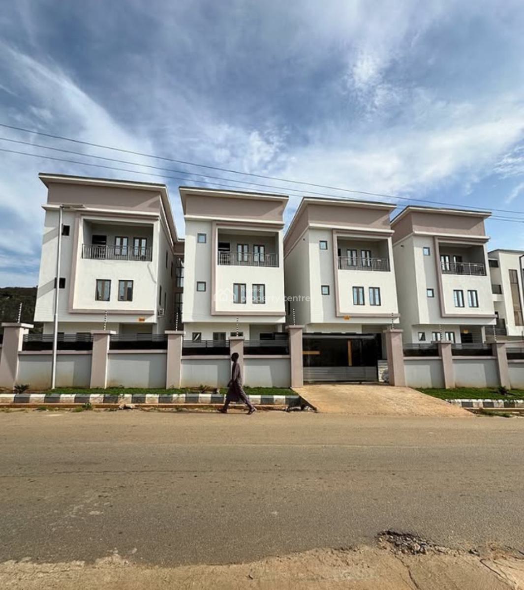 Brand New 4 Bedrooms Townhouse, Katampe (main), Katampe, Abuja, Terraced Duplex for Sale