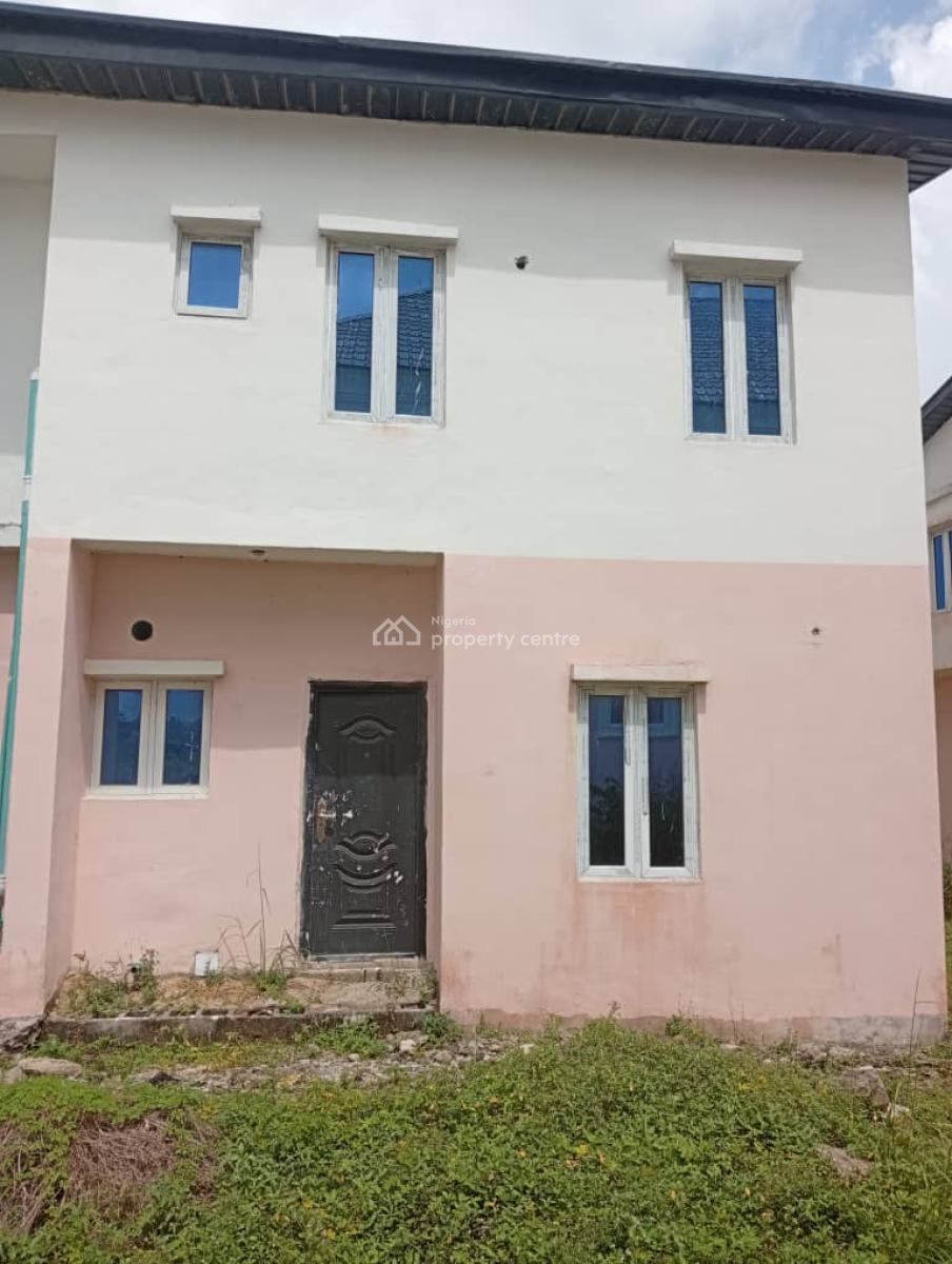 Standard 3 Bedroom Semi Detached Carcass House, Green Park Estate, Abijo, Lekki, Lagos, Semi-detached Duplex for Sale