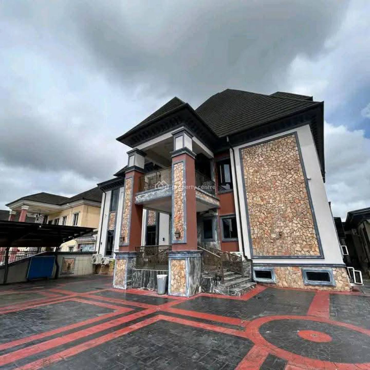 Luxury Furnished 5 Bedroom Duplex + Cenima & Bq., Naf Harmony Estate Eliozu, Port Harcourt, Rivers, Detached Duplex for Sale