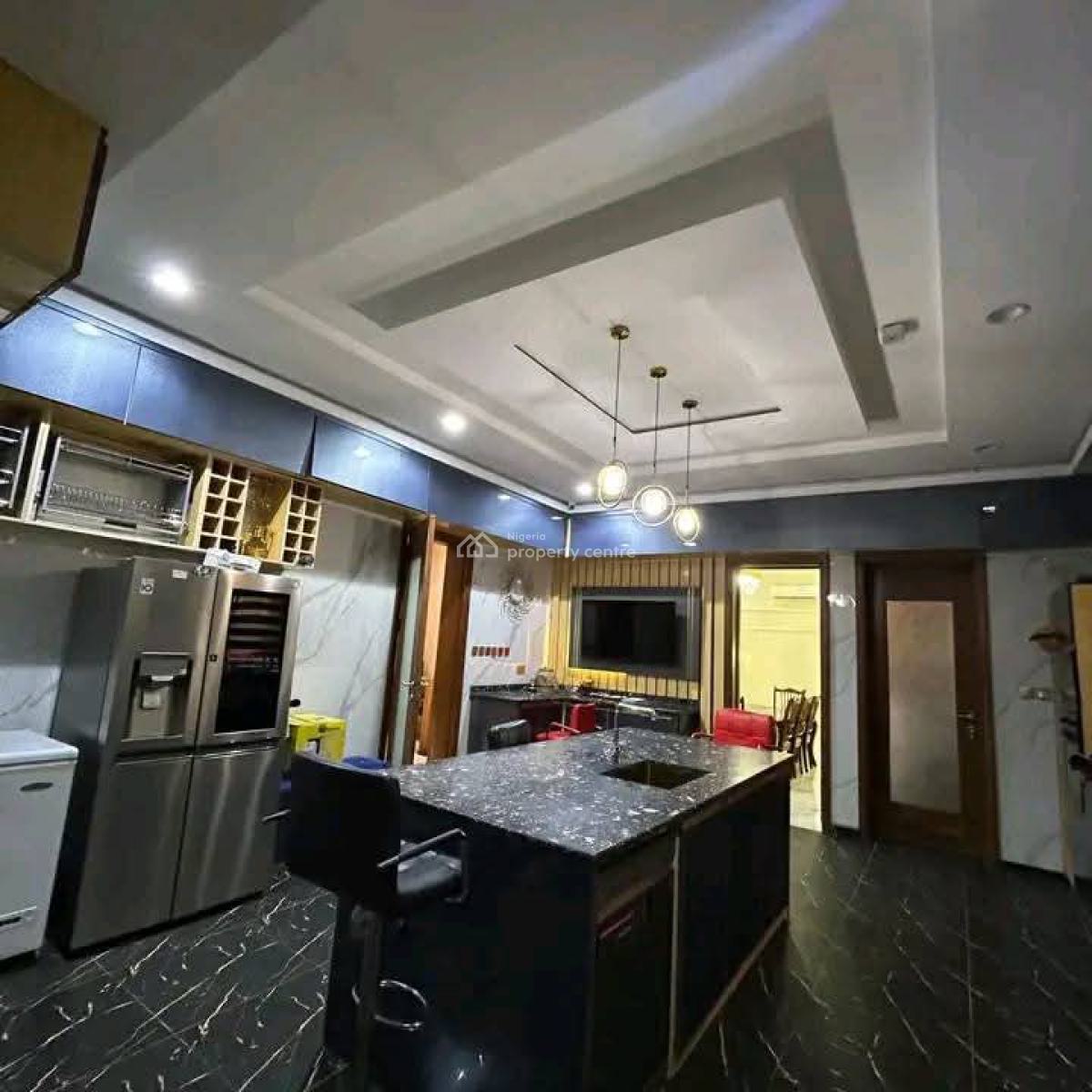 Luxury Furnished 5 Bedroom Duplex + Cenima & Bq., Naf Harmony Estate Eliozu, Port Harcourt, Rivers, Detached Duplex for Sale