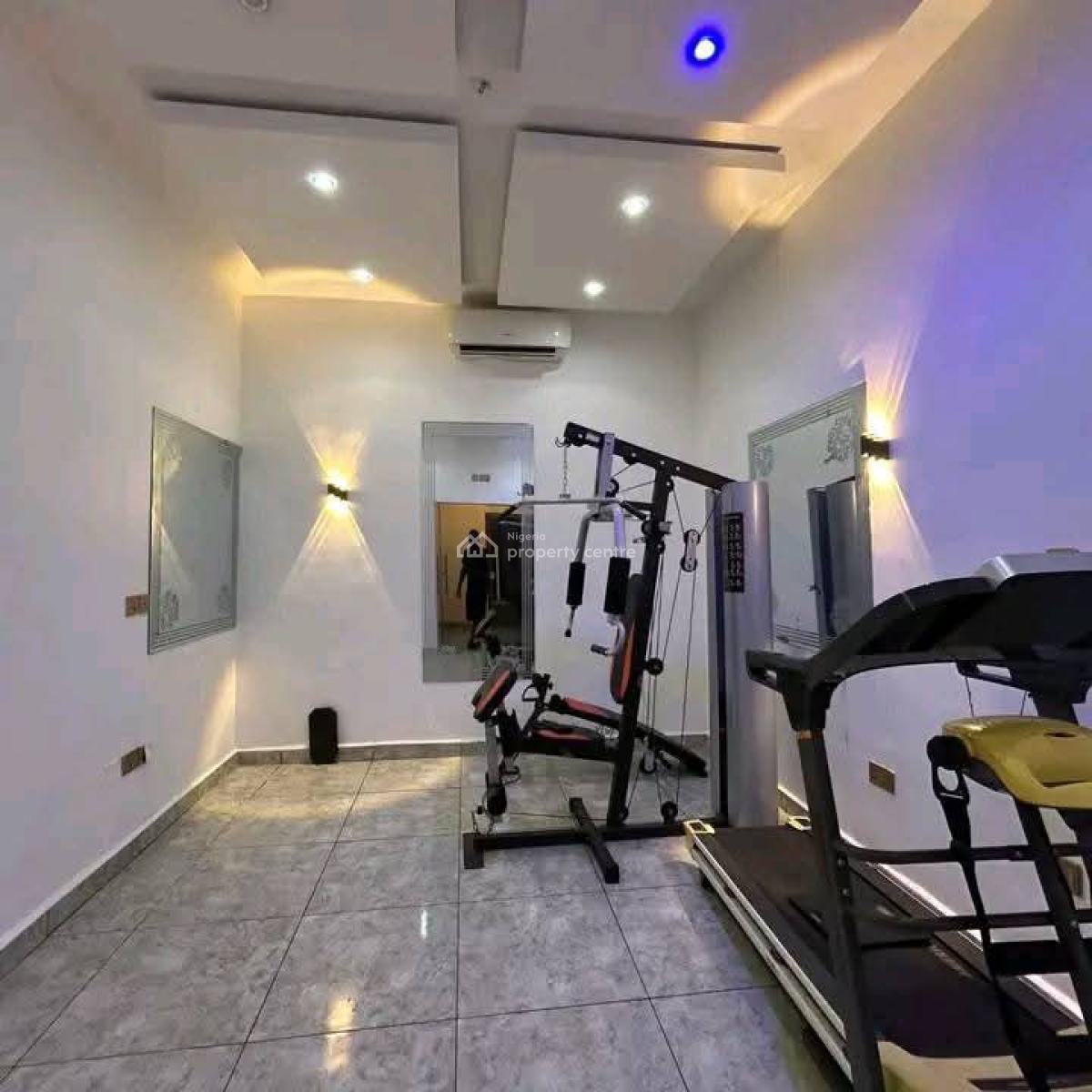 Luxury Furnished 5 Bedroom Duplex + Cenima & Bq., Naf Harmony Estate Eliozu, Port Harcourt, Rivers, Detached Duplex for Sale