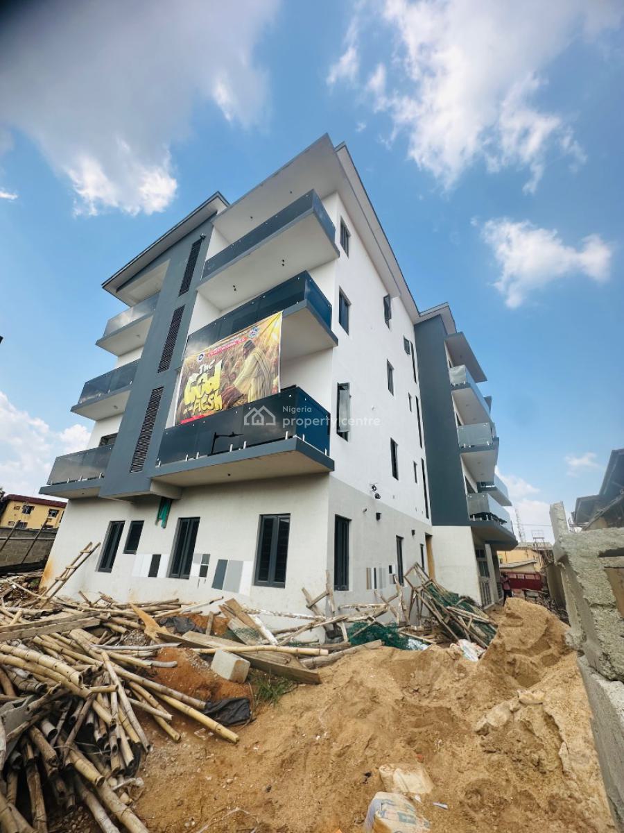 Newly Built 3 Bedroom Apartment in a Lovely Environment, Ogba, Ikeja, Lagos, Block of Flats for Sale