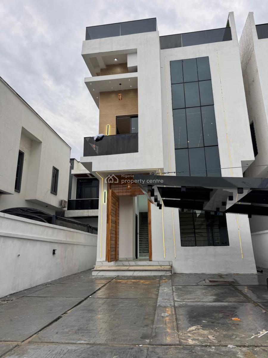 Magnificent 5 Beds with a Private Rooftop Pool, Gym & Cinema, Orchid, Lekki, Lagos, House for Sale