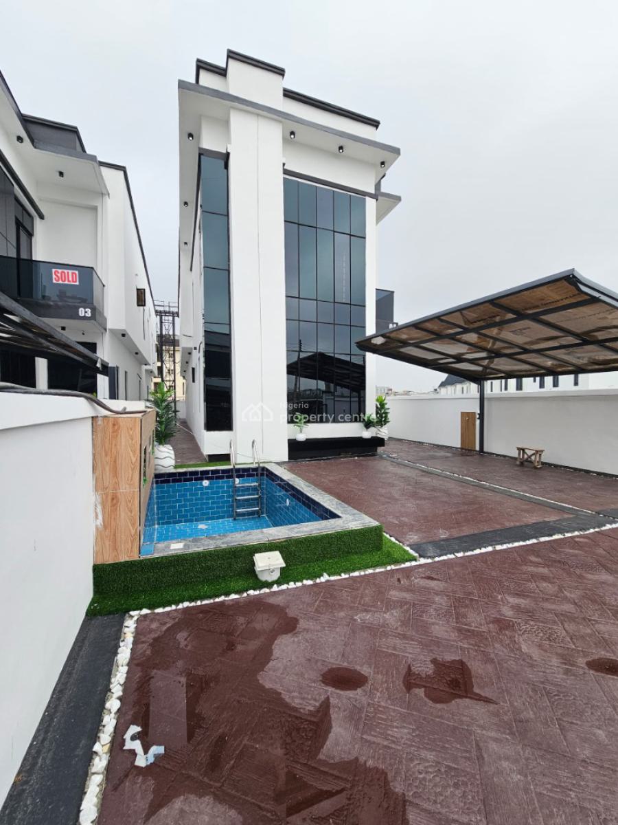 Luxurious 5 Bedroom Triplex with Bq in a Secure Estate, Orchid, Lekki, Lagos, House for Sale