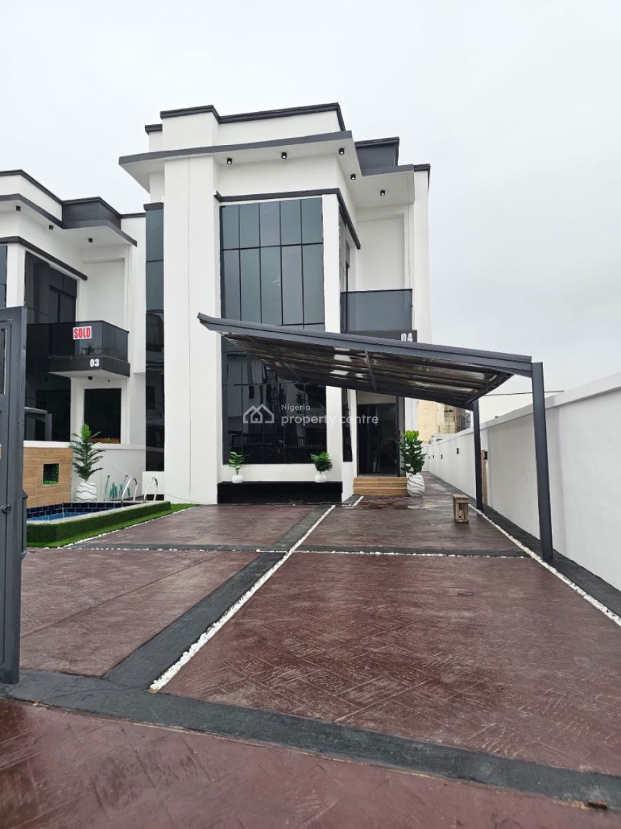 Luxurious 5 Bedroom Triplex with Bq in a Secure Estate, Orchid, Lekki, Lagos, House for Sale
