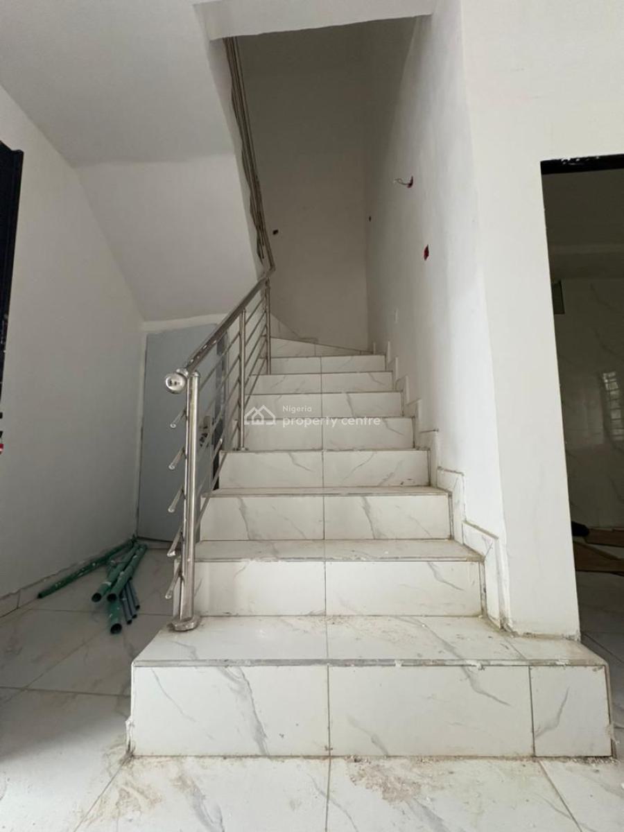 Exquisite Living! 4-bedroom Duplex with Fitted Kitchen, Ajah, Lagos, Terraced Duplex for Rent