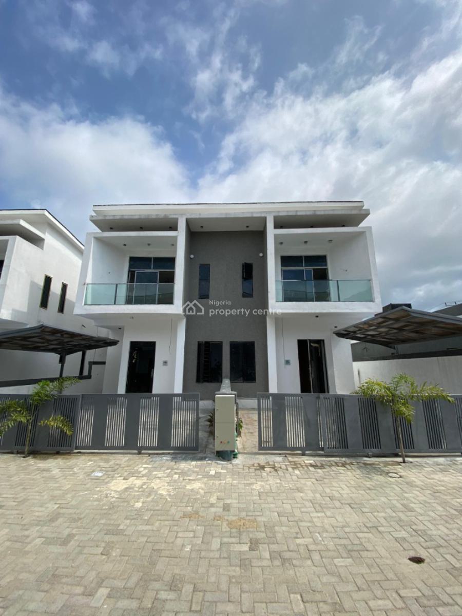 Beautiful 4 Bedroom Semi Detached Duplex with Bq, Orchid Road Before The Roundabout, Lekki, Lagos, Semi-detached Duplex for Sale