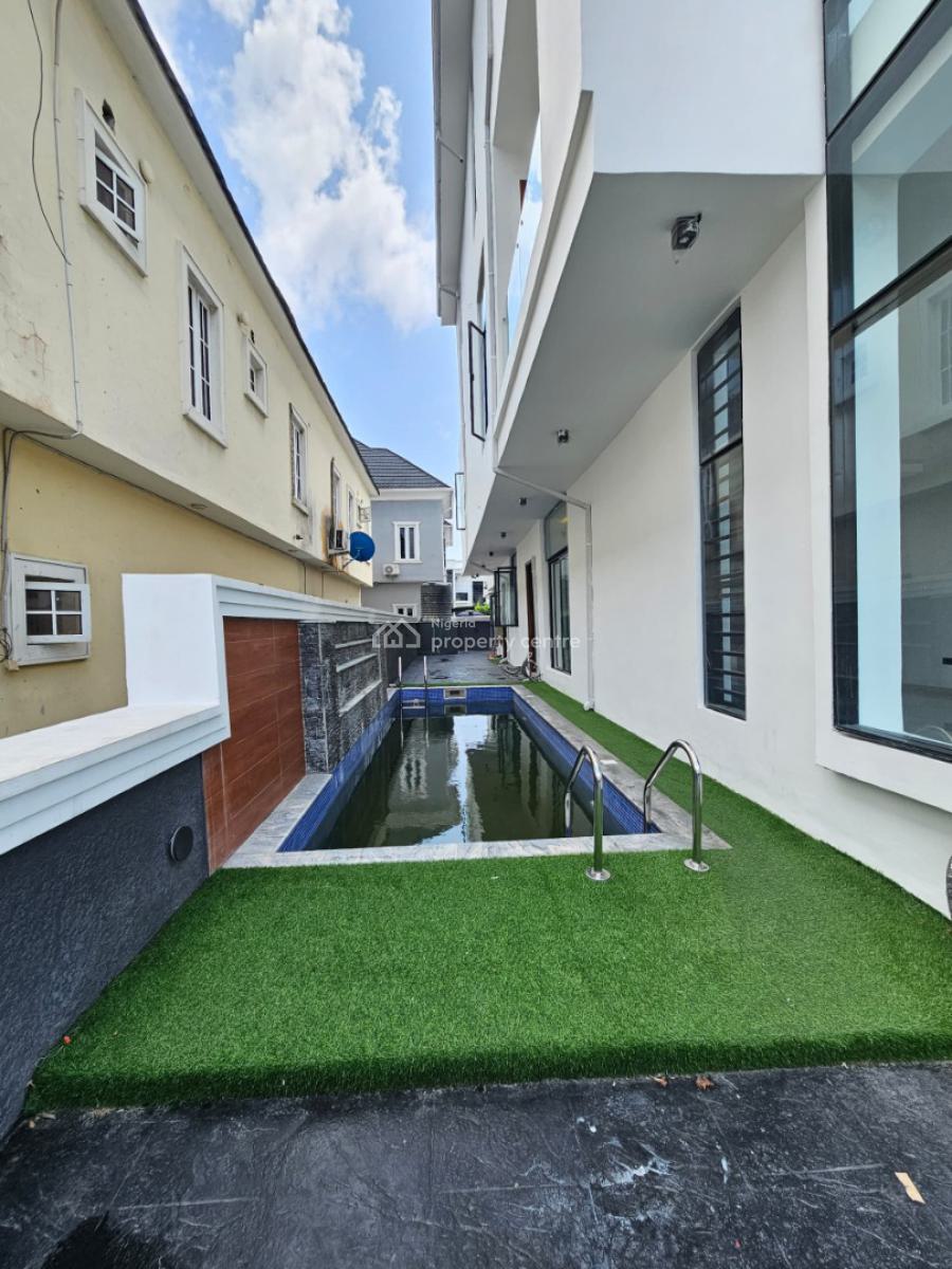 Newly Built 5 Bedroom Detached Triplex  with Bq in a Secure Estate, Ikota, Lekki, Lagos, Detached Duplex for Sale