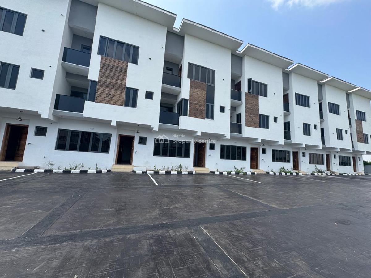 4 Bedroom Terrace Duplex with Bq, Lekki Phase 1, Lekki, Lagos, Terraced Duplex for Rent