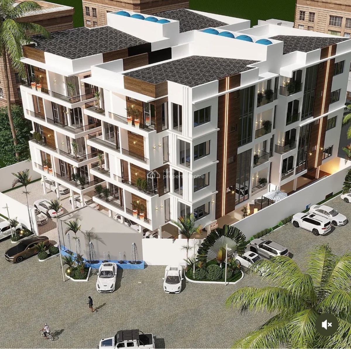 Lovely 2 Bedroom Apartment with Pool,elevator,gym and Bq, Lekki Phase 1, Lekki Phase 1, Lekki, Lagos, Block of Flats for Sale