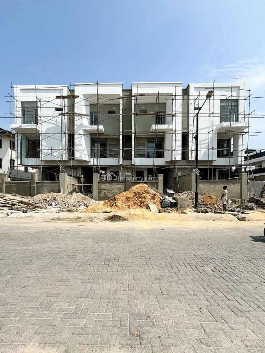 Lovely 4 Bedroom Terrace Duplex with Bq, Lekki Phase 1, Lekki, Lagos, Terraced Duplex for Sale
