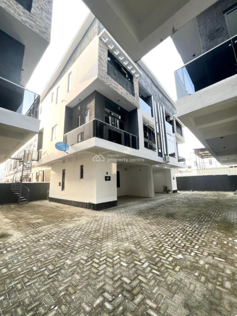 Classic 4bedroom Semi Detached Duplex with Bq in a Secure Estate, Ajah, Lekki, Lagos, Semi-detached Duplex for Sale