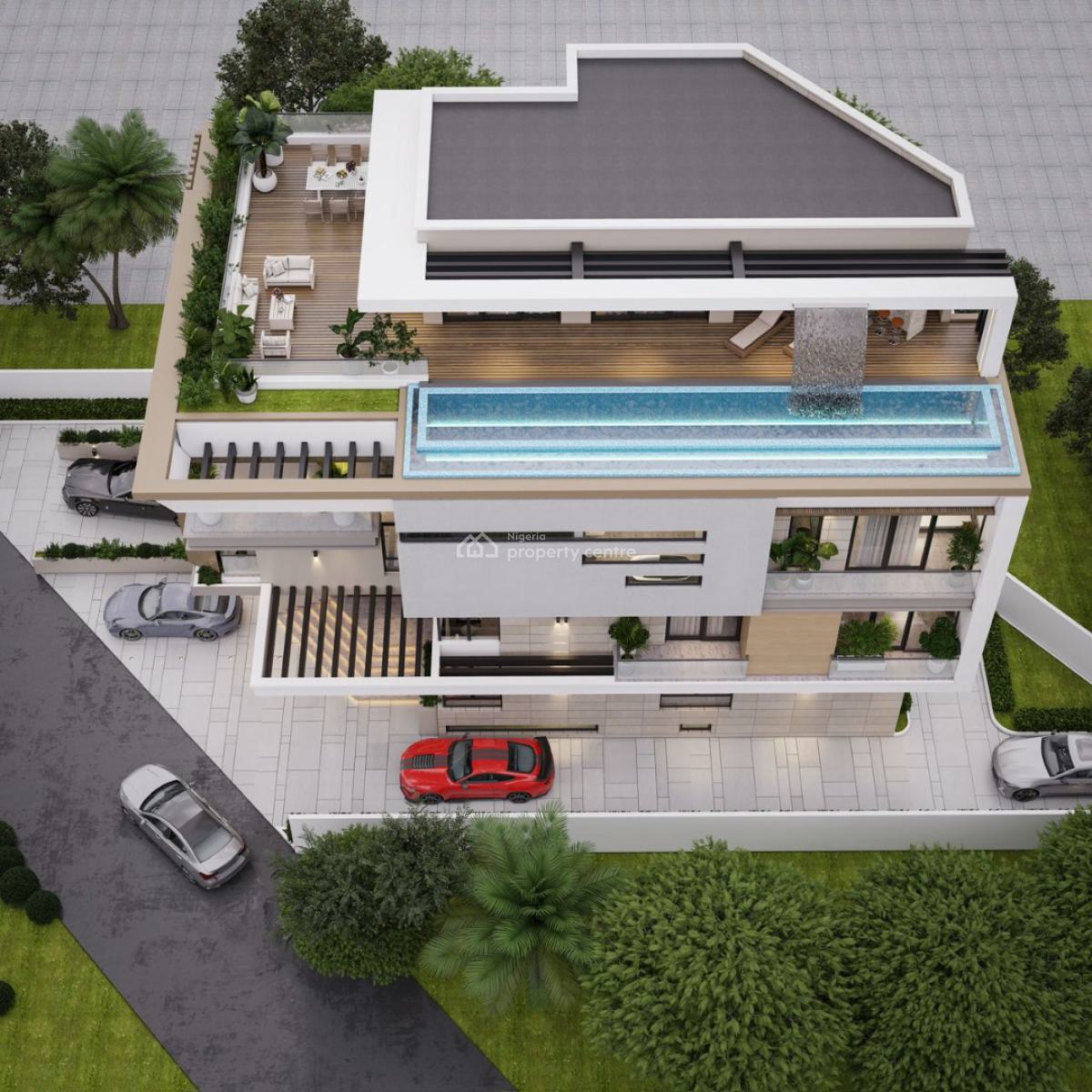 Luxury 5bedroom Duplex +swimming Pool, Guzape District, Abuja, Detached Duplex for Sale