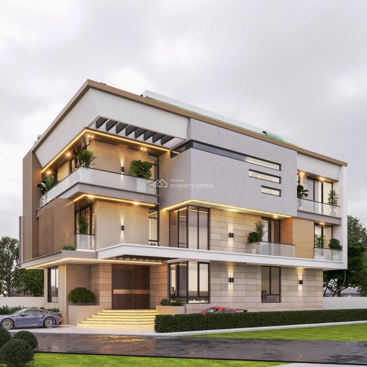 Luxury 5bedroom Duplex +swimming Pool, Guzape District, Abuja, Detached Duplex for Sale