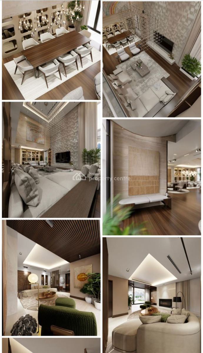 Luxury 5bedroom Duplex +swimming Pool, Guzape District, Abuja, Detached Duplex for Sale