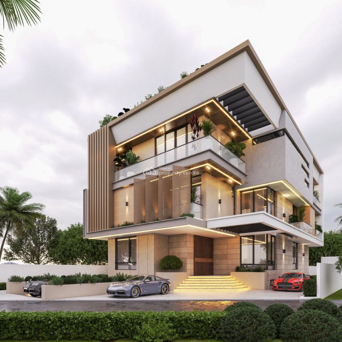 Luxury 5bedroom Duplex +swimming Pool, Guzape District, Abuja, Detached Duplex for Sale