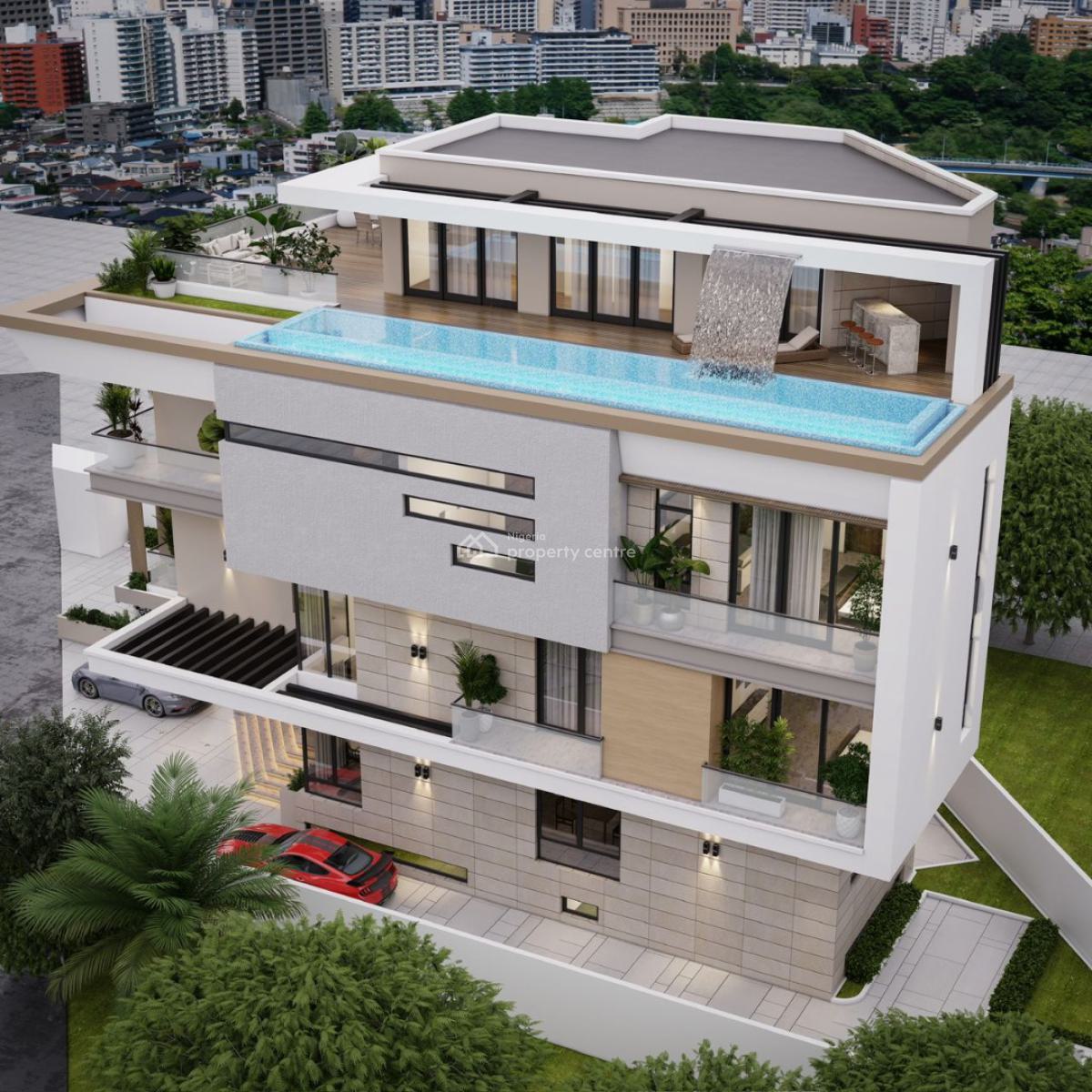 Luxury 5bedroom Duplex +swimming Pool, Guzape District, Abuja, Detached Duplex for Sale