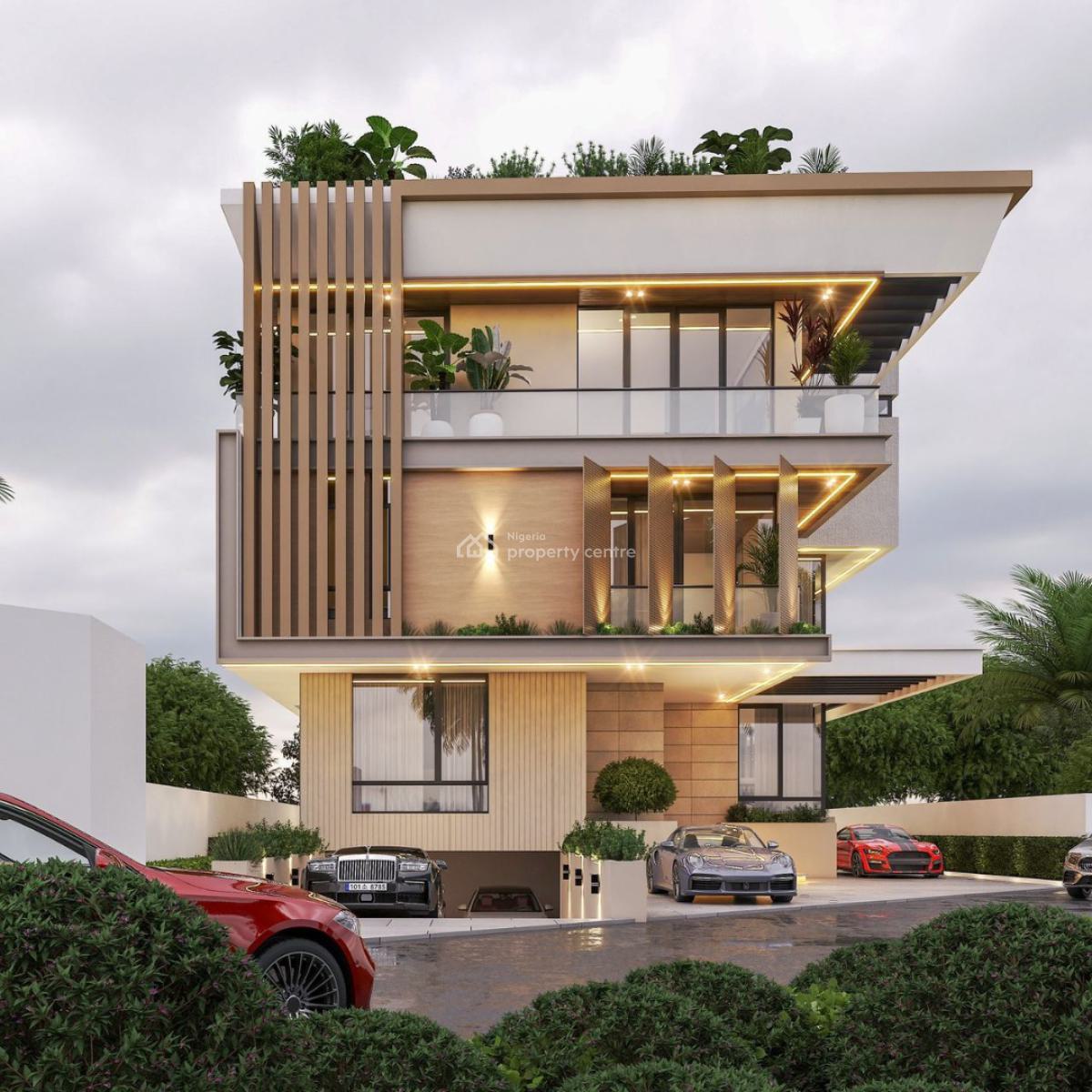 Luxury 5bedroom Duplex +swimming Pool, Guzape District, Abuja, Detached Duplex for Sale