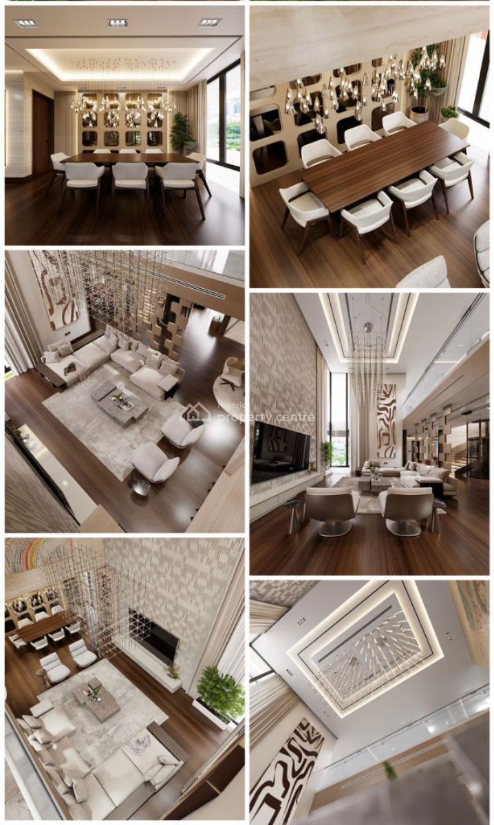 Luxury 5bedroom Duplex +swimming Pool, Guzape District, Abuja, Detached Duplex for Sale