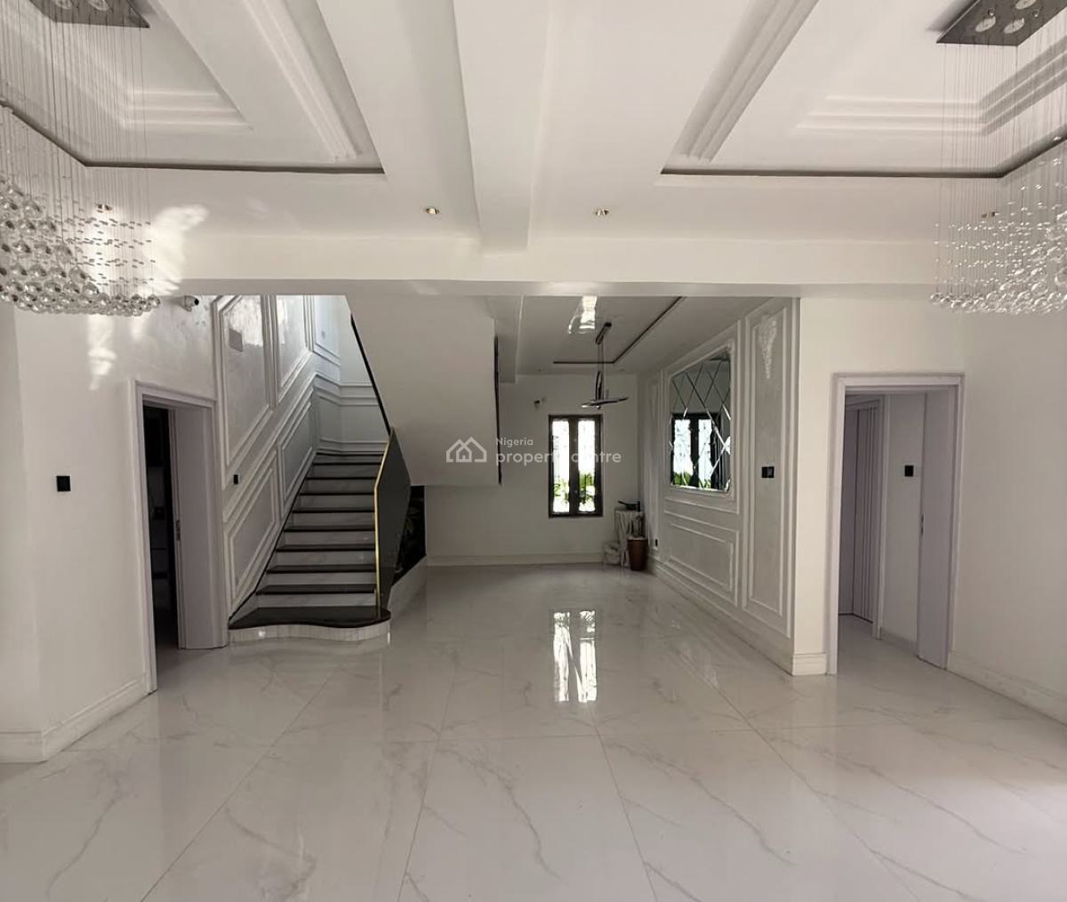 Brand New 5 Bedrooms Detached Duplex with Bq, Kado, Abuja, Detached Duplex for Sale