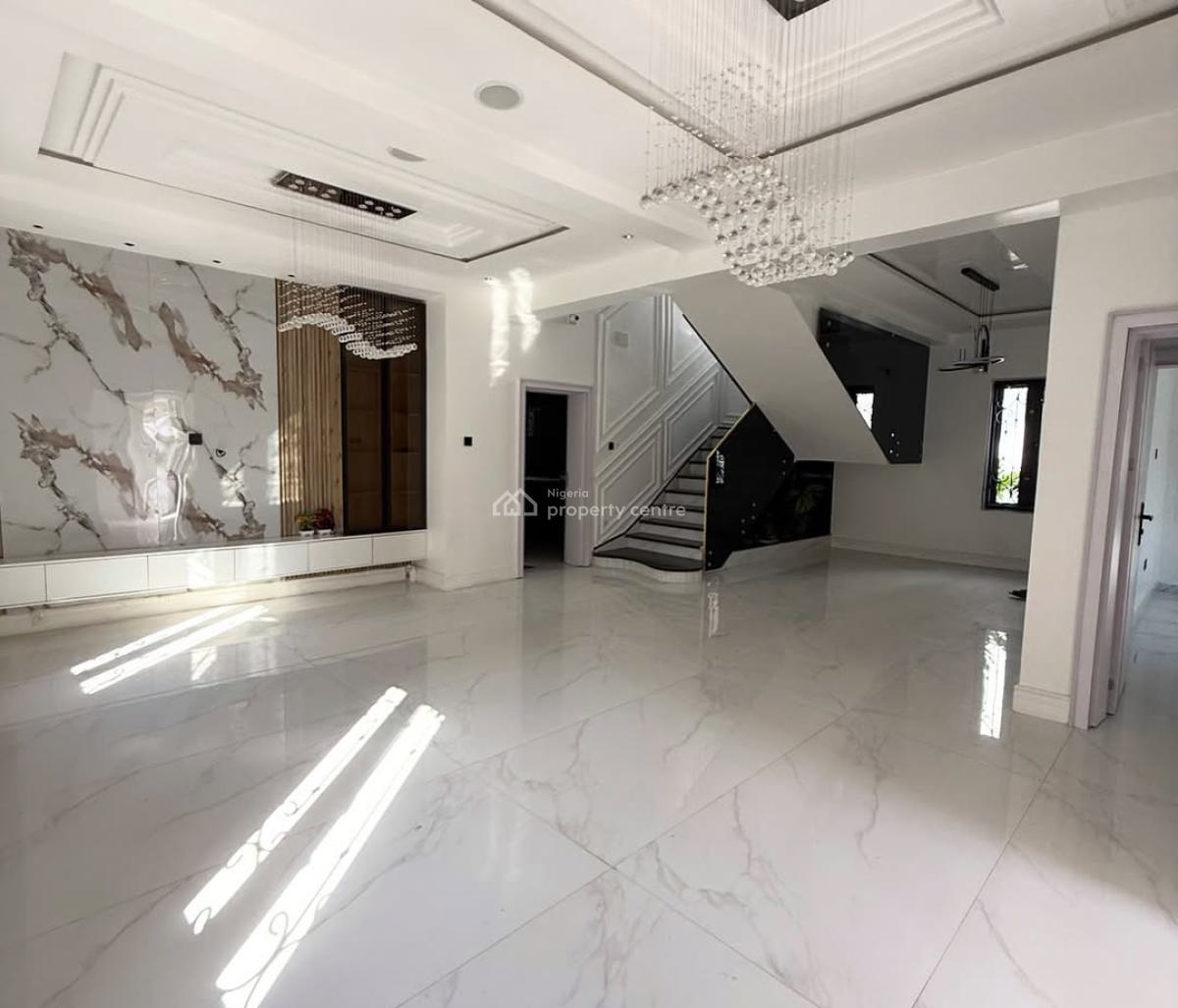 Brand New 5 Bedrooms Detached Duplex with Bq, Kado, Abuja, Detached Duplex for Sale