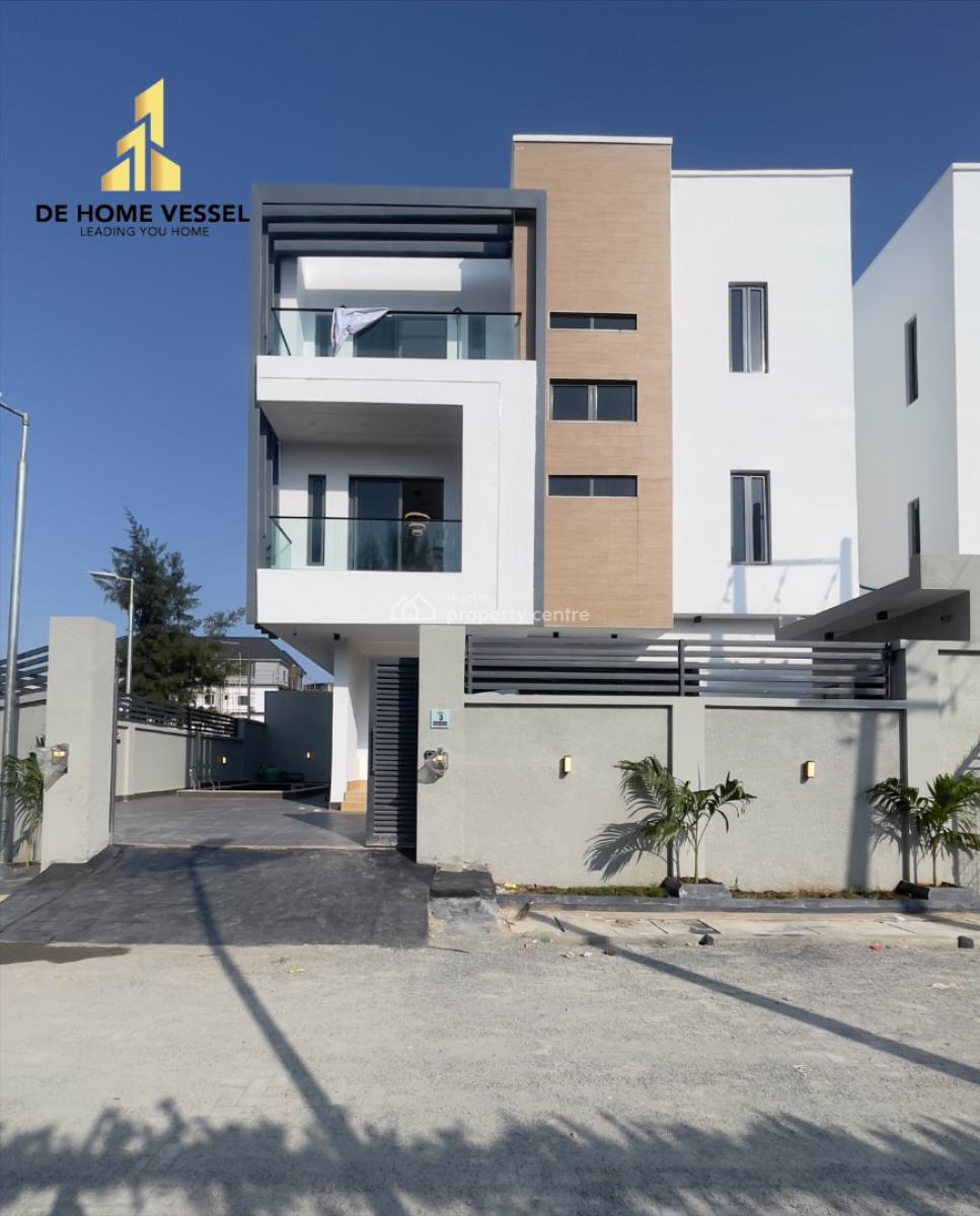 Outstanding Luxury 5 Bed Fully Detached Duplex with Pool and Bq, Lekki Phase 1, Lekki, Lagos, Detached Duplex for Sale