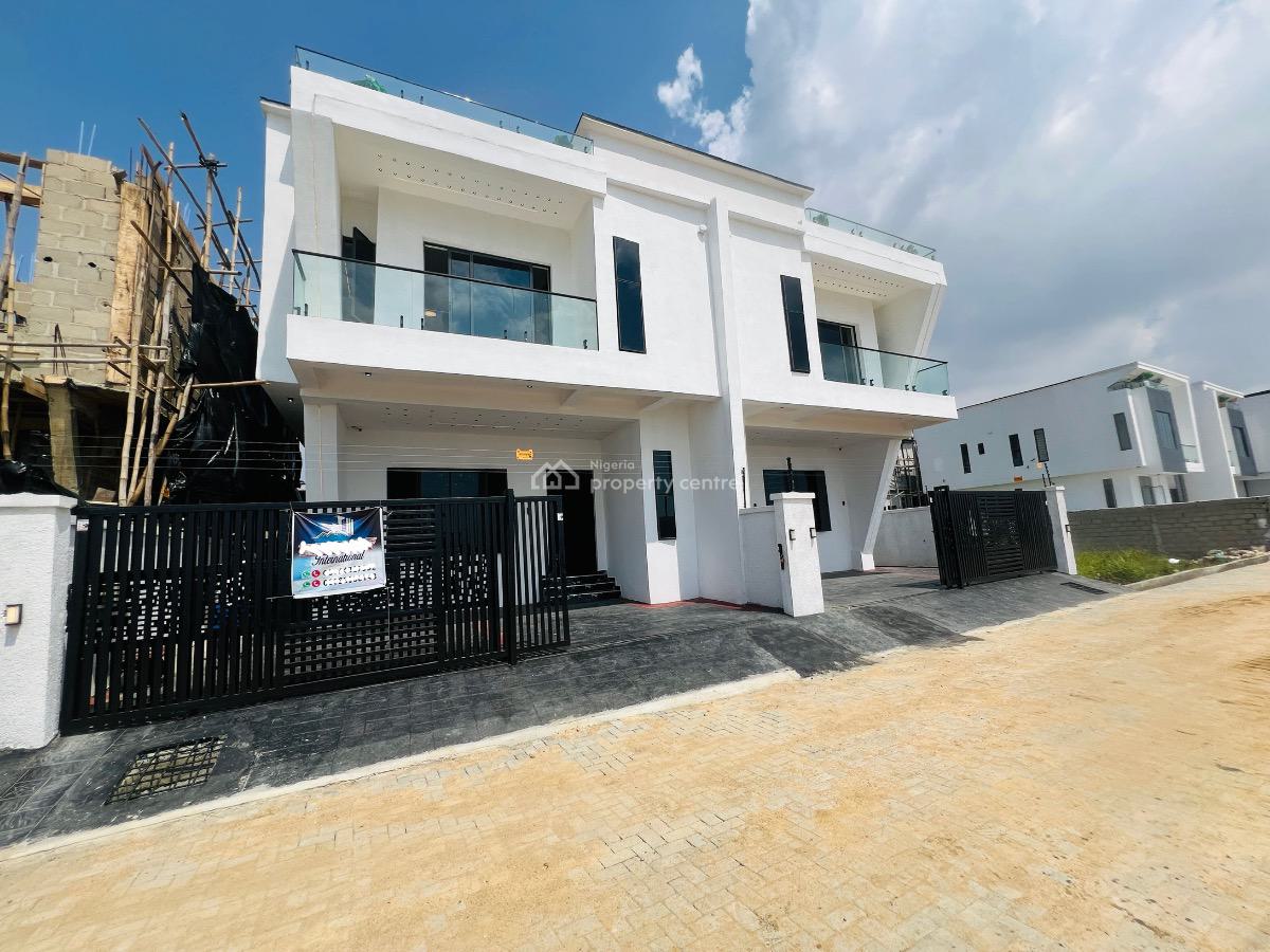 Tastefully Finished 4 Bedroom Duplex, Lekki Palm City Estate Ajah, Ajah, Lagos, Semi-detached Duplex for Sale