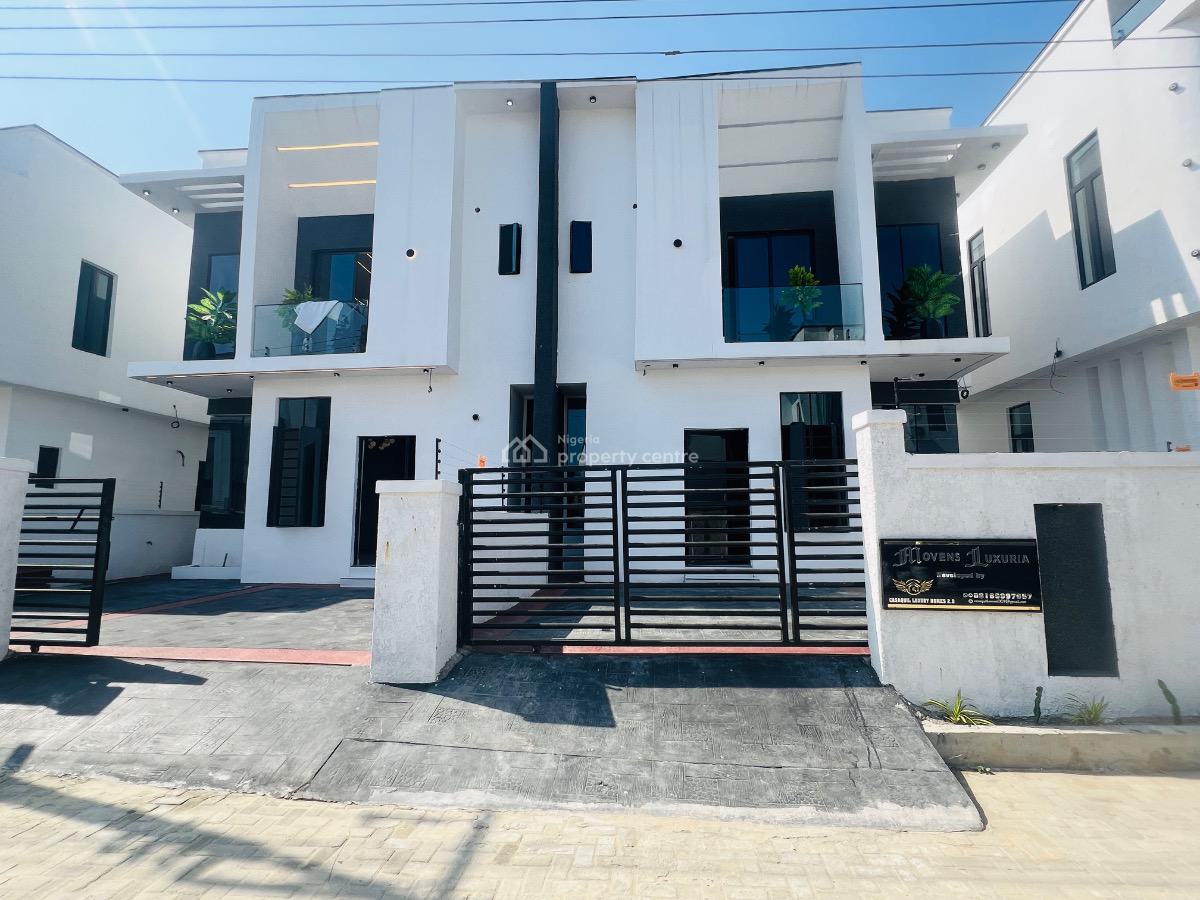Tastefully Finished 4 Bedroom Duplex, Lekki Palm City Estate, Ajah, Lagos, Semi-detached Duplex for Sale