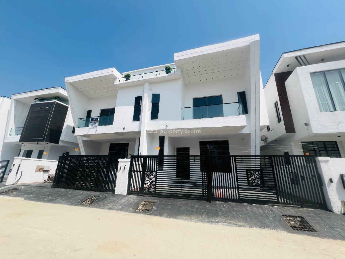 Tastefully Finished 4 Bedroom Duplex, Lekki Palm City Estate, Ajah, Lagos, Semi-detached Duplex for Sale