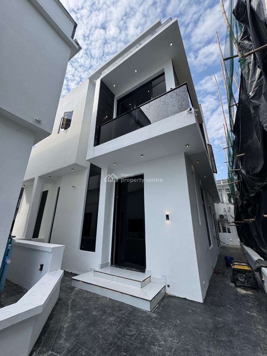 Spacious 4 Bedroom Semi-detached  Duplex with a Bq, Lekki Conservative Road, Lekki, Lagos, Semi-detached Duplex for Sale