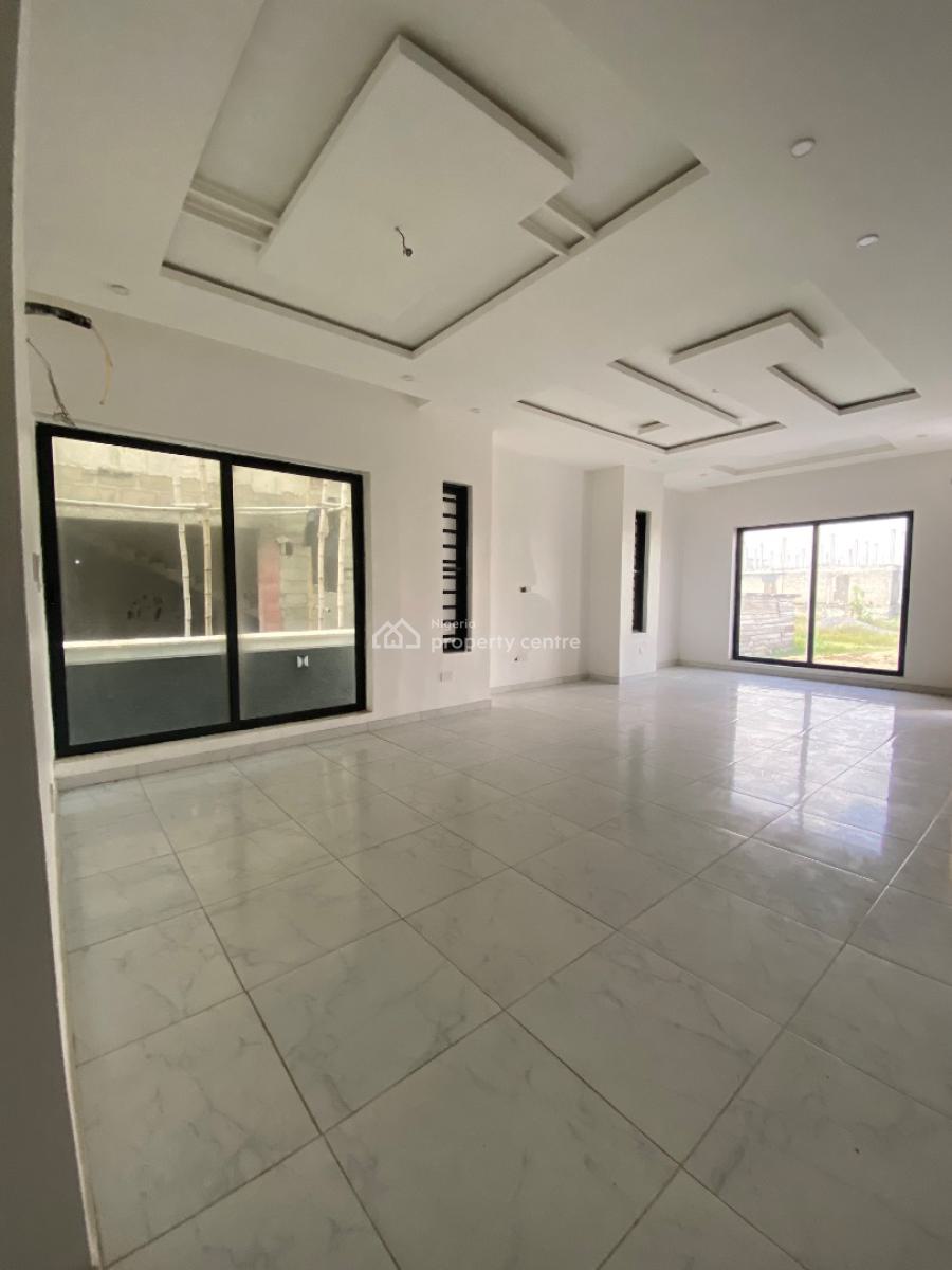 Luxury Spacious Modern 5bed Wt Bq, Spacious Compound in a Secured Est, Very Secured Est, Ogombo Road, Ajah, Lagos, Semi-detached Duplex for Sale