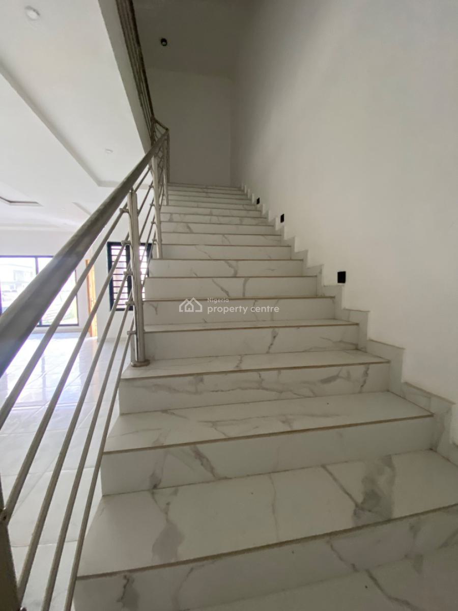 Luxury Spacious Modern 5bed Wt Bq, Spacious Compound in a Secured Est, Very Secured Est, Ogombo Road, Ajah, Lagos, Semi-detached Duplex for Sale