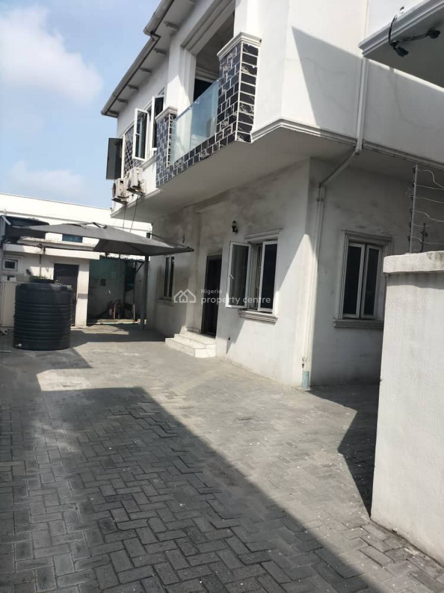 Spacious 4 Bedroom Semi Detached Duplex with Bq & Security House, Chevron, Lekki, Lagos, Semi-detached Duplex for Sale