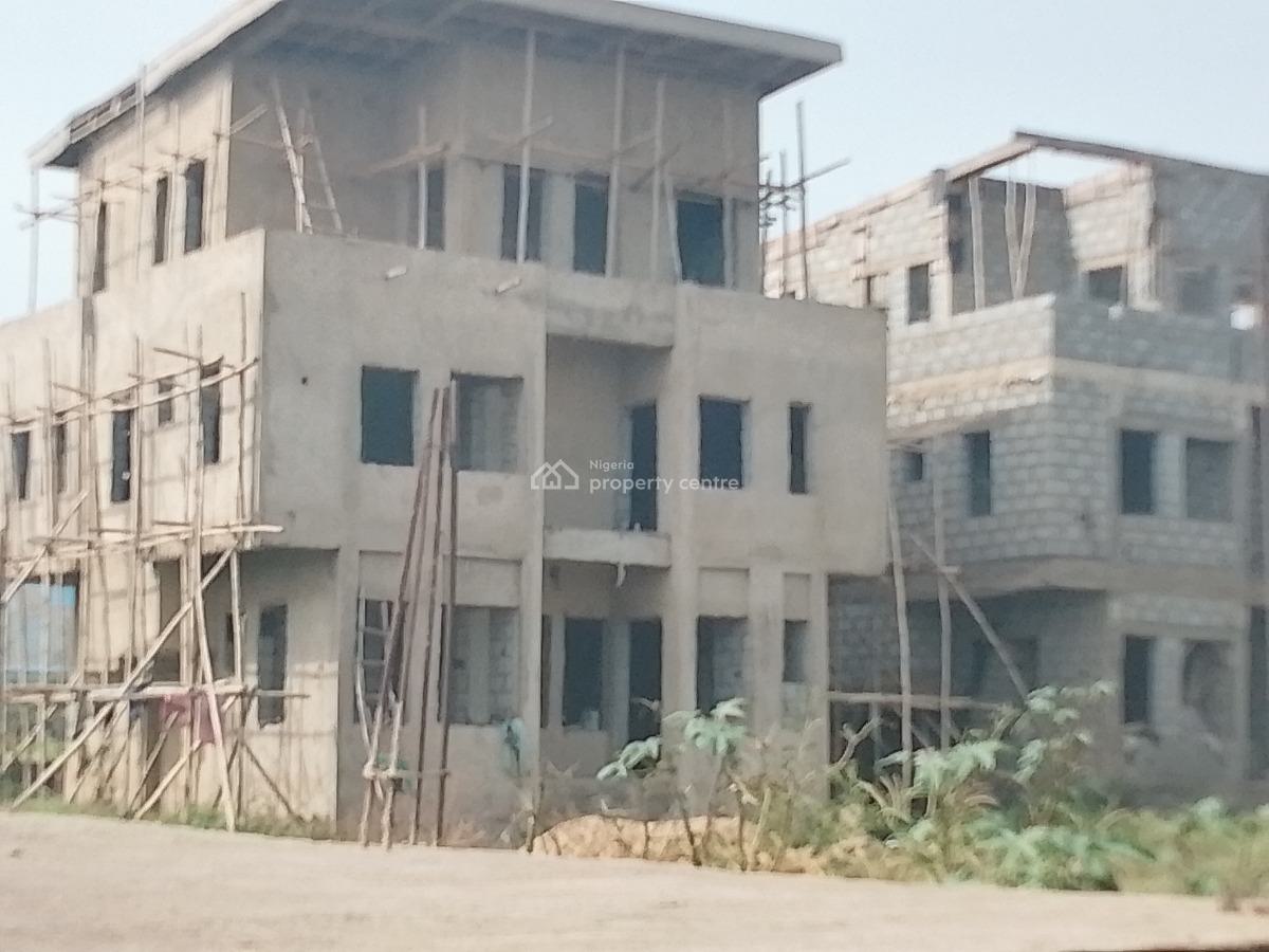 Detached 5 Bedroom Duplex Uncompleted, Jahi, Abuja, Detached Duplex for Sale