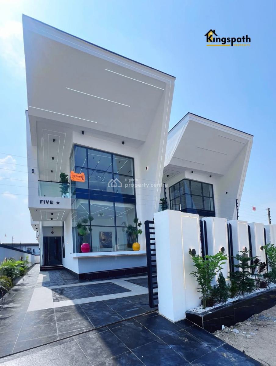 Executive 5-bedrooms Deluxe Fully Detached Duplex with Swimming Pool, Ajah, Lagos, Detached Duplex for Sale