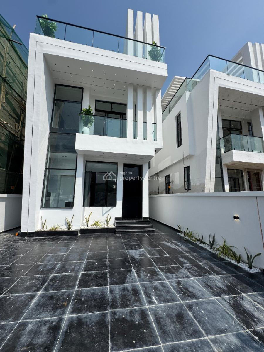 Stunning 5 Bedroom Detached Duplex with Rooftop,cinema and Pool, Chevron Toll Gate, Lekki, Lagos, Detached Duplex for Sale