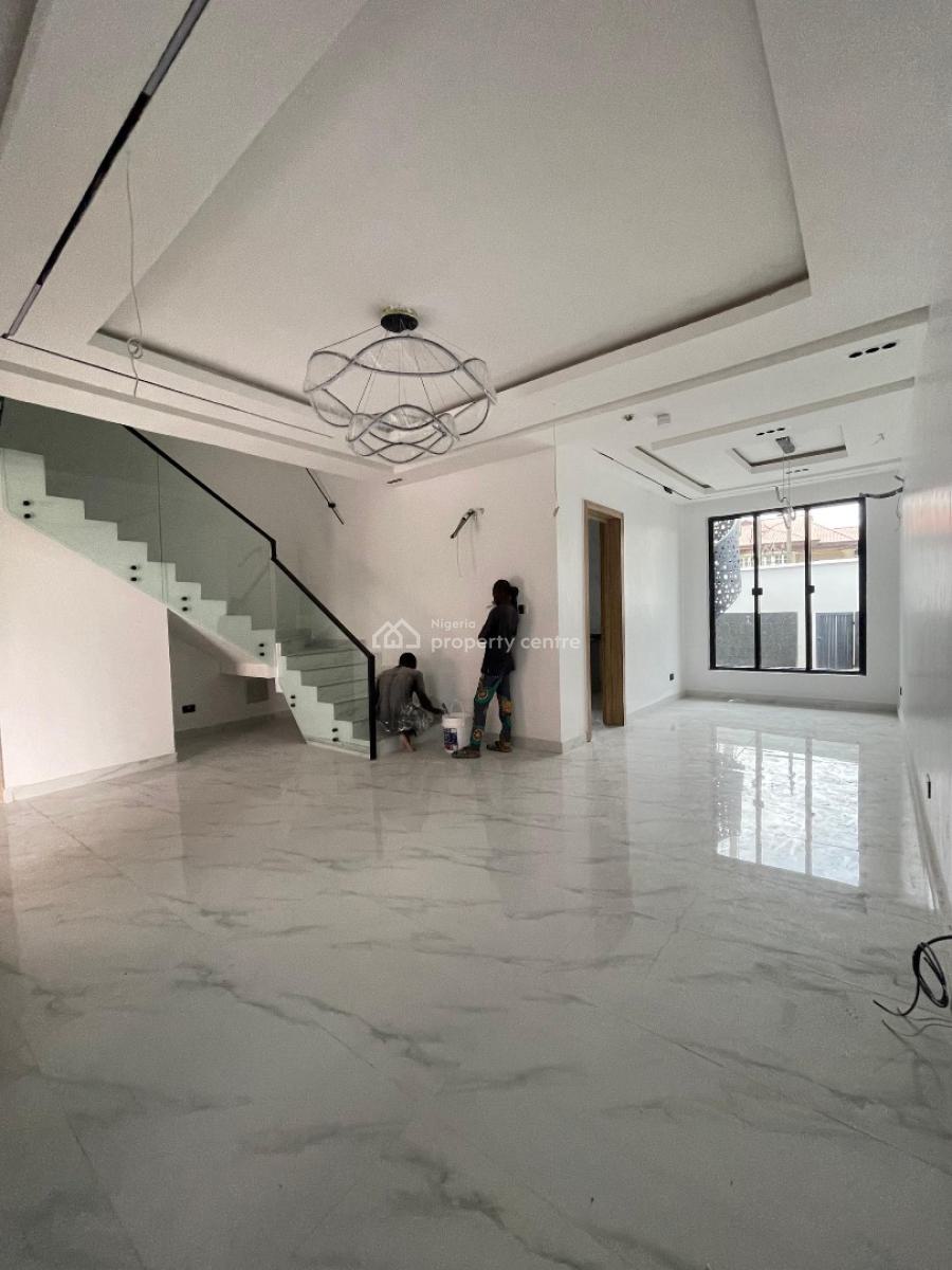 Tastefully Finished 4 Bedroom Terraced Duplex with Pool, Gym and Cinem, Lekki Phase 1, Lekki, Lagos, Terraced Duplex for Sale