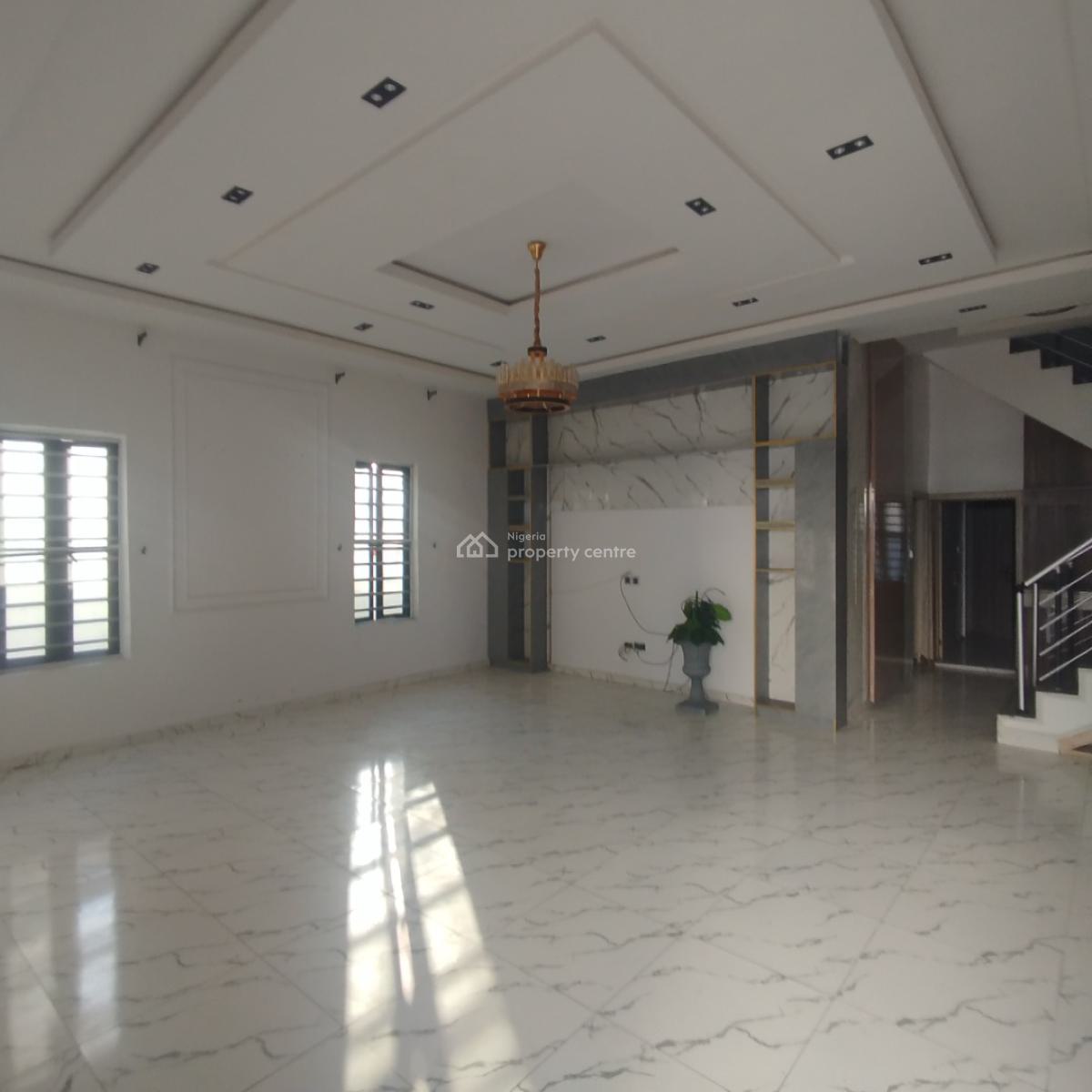 Nice 5 Bedroom Fully Detached Duplex with Bq, Rose Bank Estate By Royal Pine Estate , Orchid  Road, Lekki Expressway, Lekki, Lagos, Detached Duplex for Rent