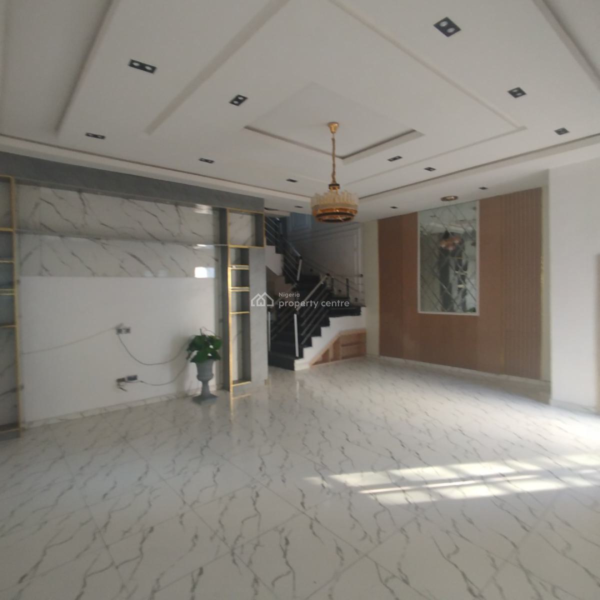 Nice 5 Bedroom Fully Detached Duplex with Bq, Rose Bank Estate By Royal Pine Estate , Orchid  Road, Lekki Expressway, Lekki, Lagos, Detached Duplex for Rent