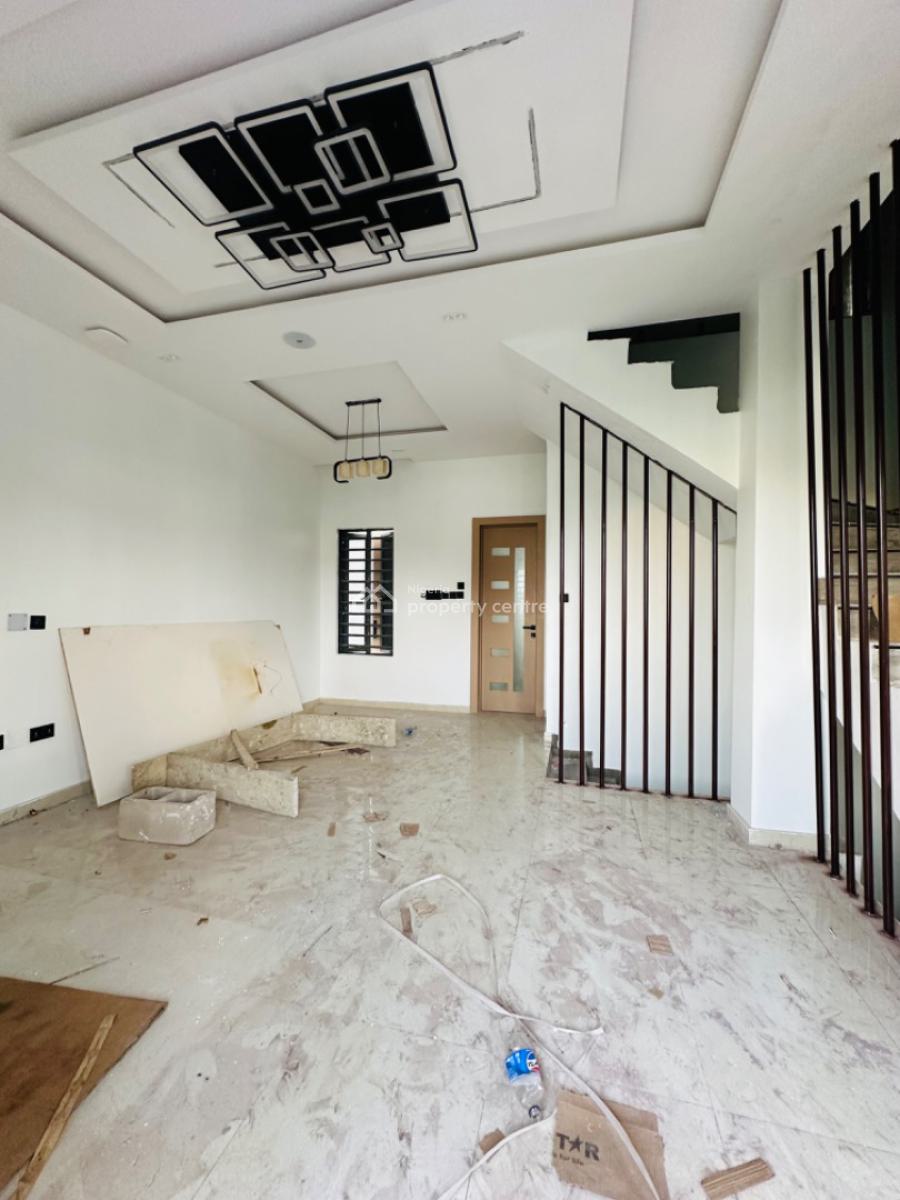 Newly Built 4 Bedroom Terrace Duplex in Good Neighborhood, Adeniyi Jones, Ikeja, Lagos, Terraced Duplex for Sale