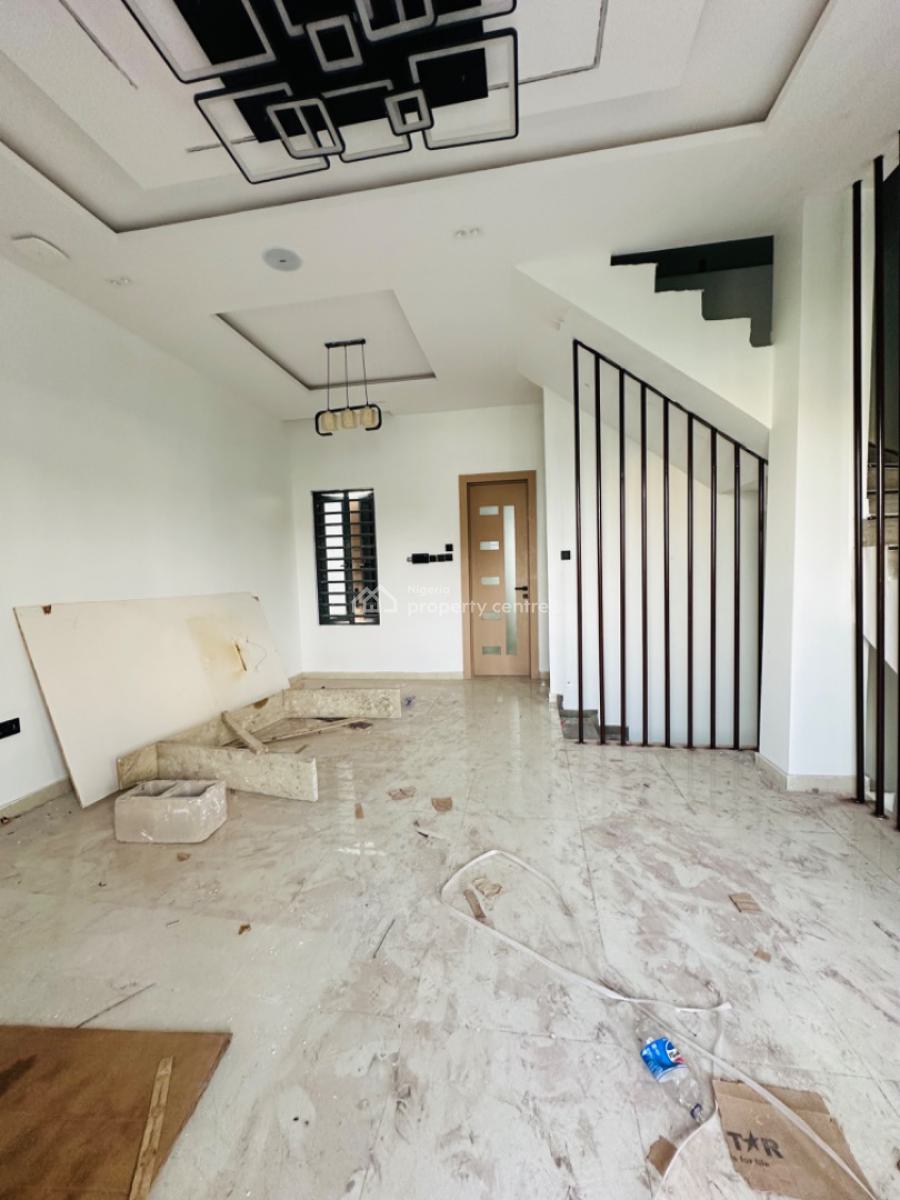 Newly Built 4 Bedroom Terrace Duplex in Good Neighborhood, Adeniyi Jones, Ikeja, Lagos, Terraced Duplex for Sale