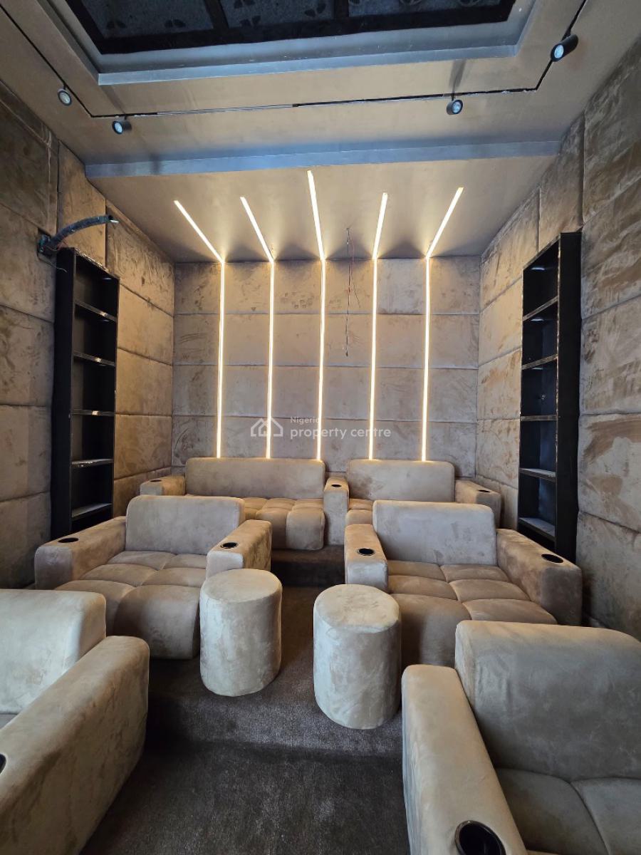 Exquisite and Spacious 5-bedroom Detached Duplex with Bq, Exclusively Built Home with Gym and Open Terrace in an Estate, Osapa, Lekki, Lagos, Detached Duplex for Sale