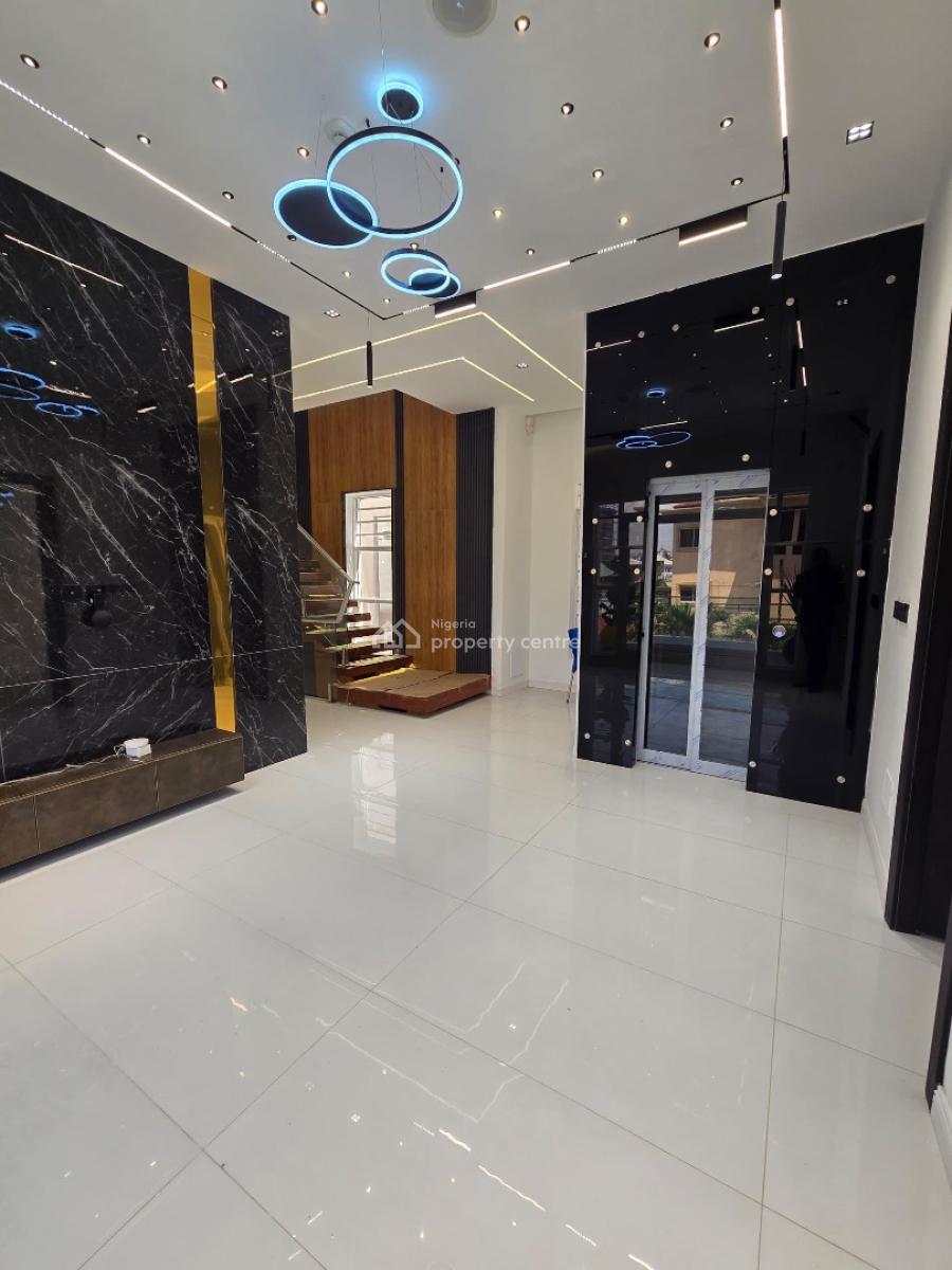 Luxurious and Spacious 5-bedroom Detached Duplex with Bq, Exquisitely Built Apartment with Bq in a Central Location, Lekki Phase 1, Lekki, Lagos, Detached Duplex for Sale