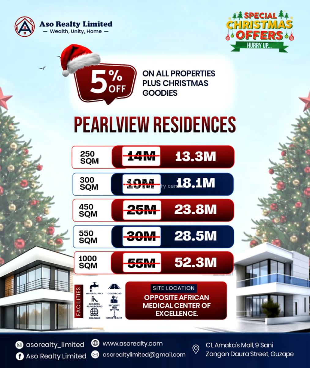 Apo Pearlview Residence Estate, Apo Wumba District, Apo, Abuja, Residential Land for Sale