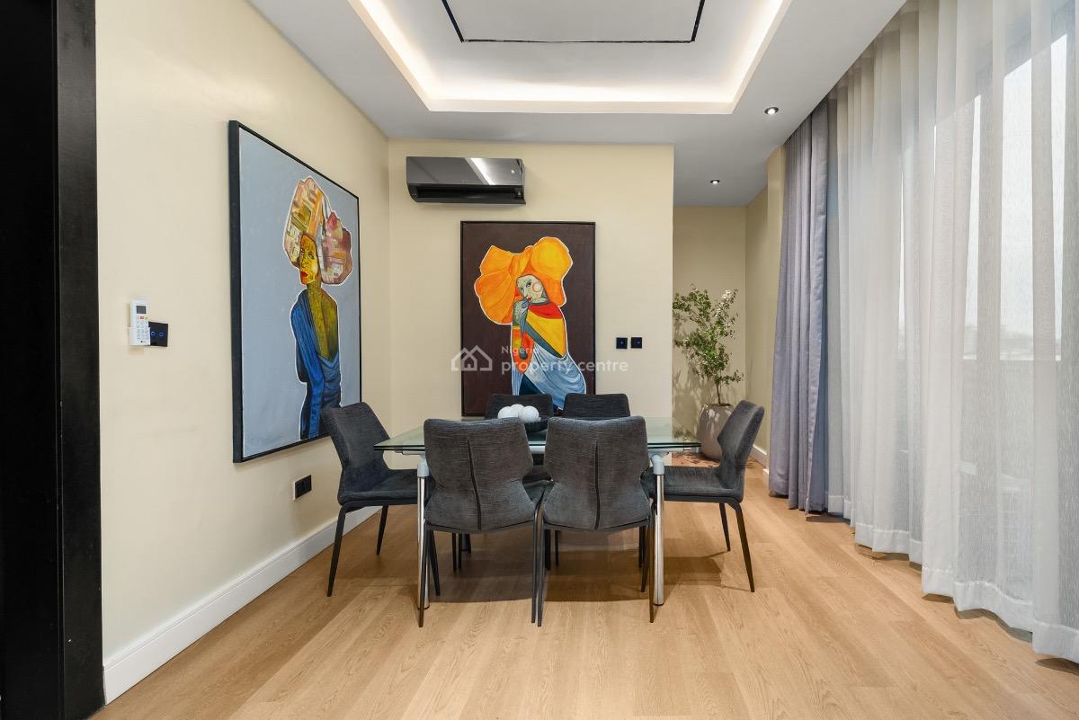 Exquisite 3 Bedroom Maisonette with Cinema & Pool, Kunle Ogunba Street, Lekki Phase 1, Lekki, Lagos, Flat / Apartment Short Let