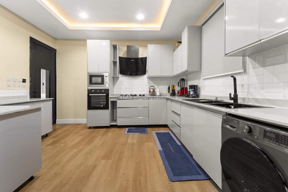 Exquisite 3 Bedroom Maisonette with Cinema & Pool, Kunle Ogunba Street, Lekki Phase 1, Lekki, Lagos, Flat / Apartment Short Let