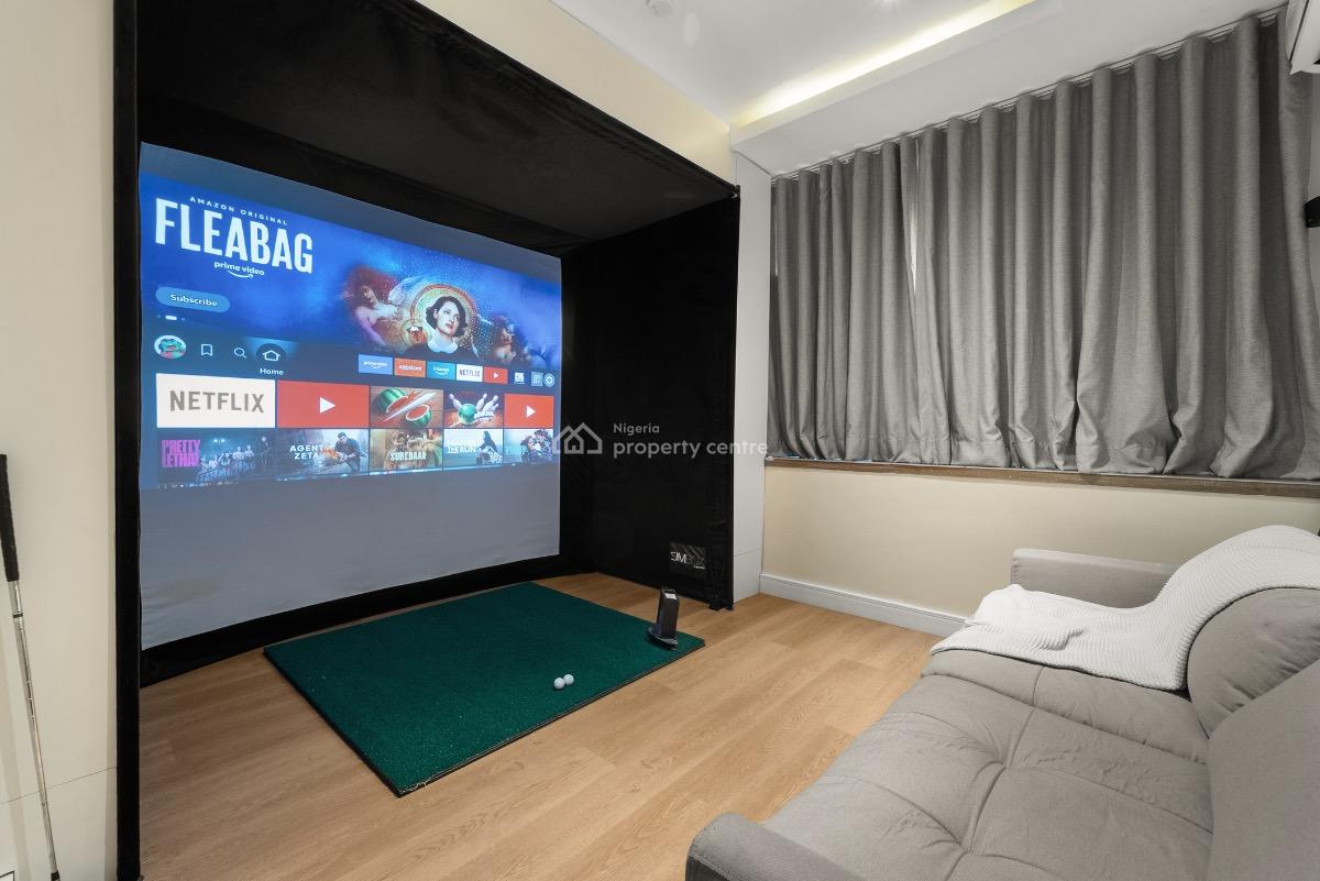 Exquisite 3 Bedroom Maisonette with Cinema & Pool, Kunle Ogunba Street, Lekki Phase 1, Lekki, Lagos, Flat / Apartment Short Let